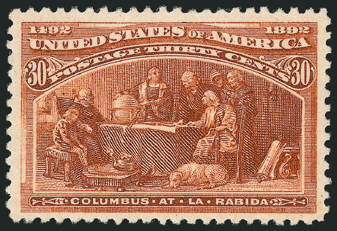 Price of US Stamp Scott Catalog 239 - 30c 1893 Columbian Exposition. Robert Siegel Auction Galleries, Oct 2011, Sale 1013, Lot 308