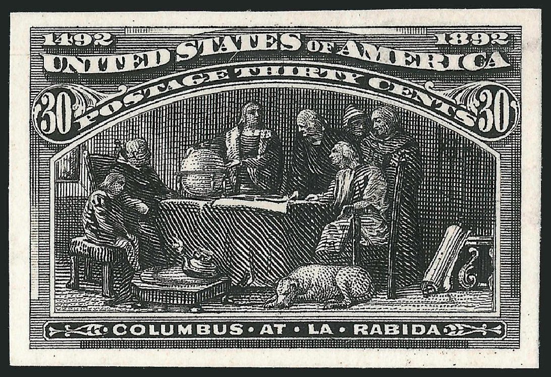 US Stamp Value Scott Cat. 239: 30c 1893 Columbian Exposition. Robert Siegel Auction Galleries, Oct 2014, Sale 1082, Lot 148