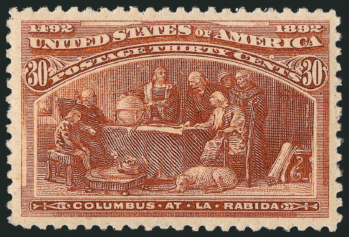 Prices of US Stamps Scott Cat. # 239: 30c 1893 Columbian Exposition. Robert Siegel Auction Galleries, Mar 2011, Sale 1007, Lot 2420