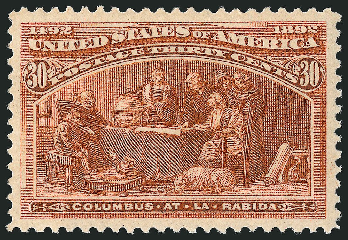 Price of US Stamp Scott Cat. 239: 1893 30c Columbian Exposition. Robert Siegel Auction Galleries, Mar 2011, Sale 1007, Lot 2421