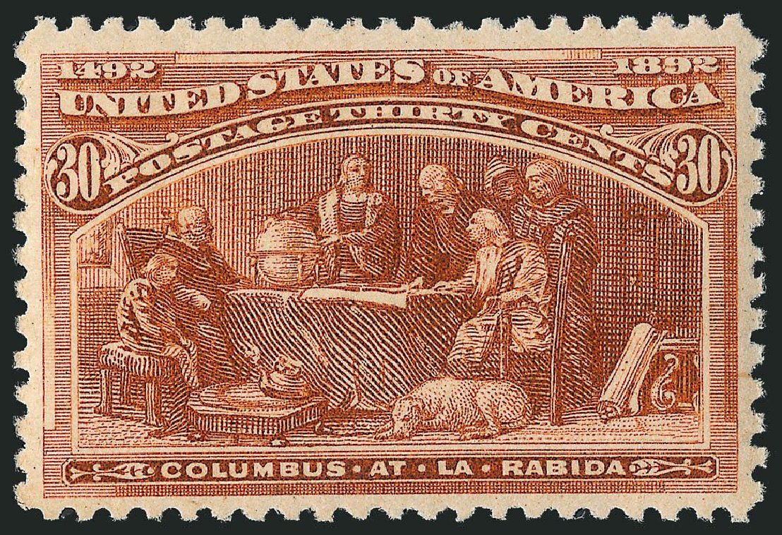 Costs of US Stamps Scott Catalogue # 239: 30c 1893 Columbian Exposition. Robert Siegel Auction Galleries, May 2013, Sale 1044, Lot 191