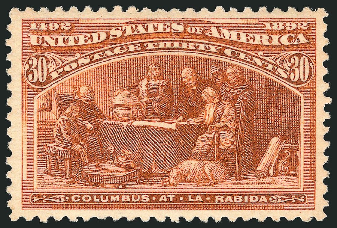 US Stamps Price Scott 239 - 1893 30c Columbian Exposition. Robert Siegel Auction Galleries, Jul 2013, Sale 1050, Lot 361