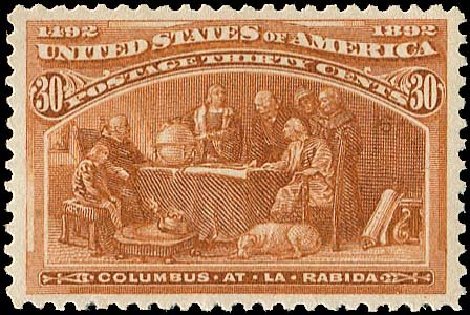 Price of US Stamp Scott Cat. #239 - 1893 30c Columbian Exposition. Regency-Superior, Nov 2014, Sale 108, Lot 454
