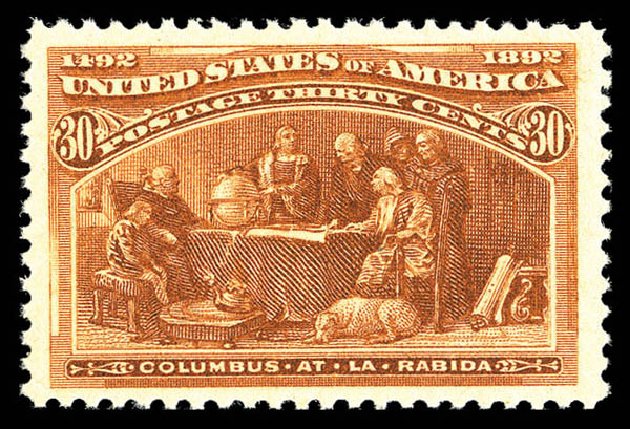 US Stamp Value Scott #239: 1893 30c Columbian Exposition. Matthew Bennett International, Sep 2012, Sale 346, Lot 745