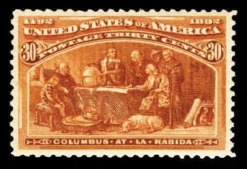 US Stamps Price Scott Cat. #239: 30c 1893 Columbian Exposition. Cherrystone Auctions, Jul 2013, Sale 201307, Lot 82