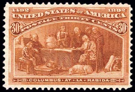 Costs of US Stamp Scott Cat. 239 - 1893 30c Columbian Exposition. Harmer-Schau Auction Galleries, Oct 2010, Sale 87, Lot 202