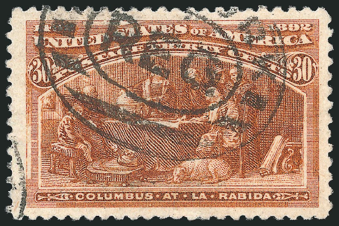 Prices of US Stamps Scott Catalog # 239 - 30c 1893 Columbian Exposition. Robert Siegel Auction Galleries, Sep 2012, Sale 1027, Lot 122
