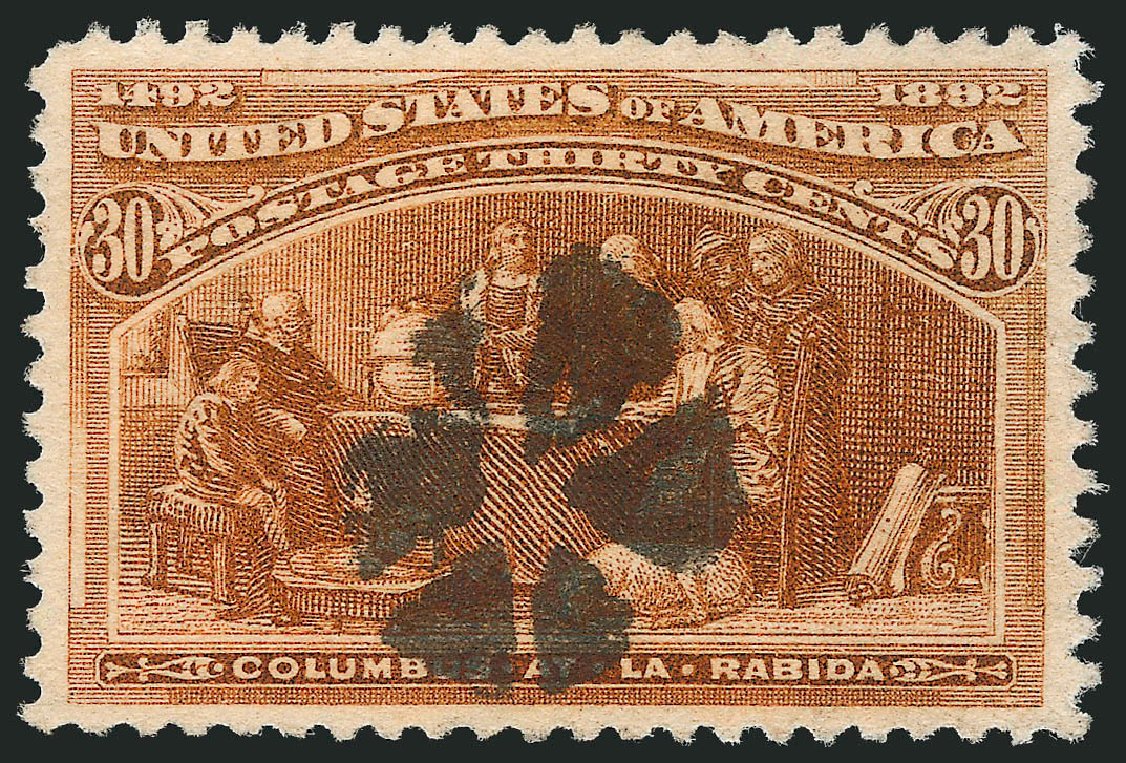 Cost of US Stamps Scott Catalogue #239: 1893 30c Columbian Exposition. Robert Siegel Auction Galleries, Dec 2012, Sale 1037, Lot 1832