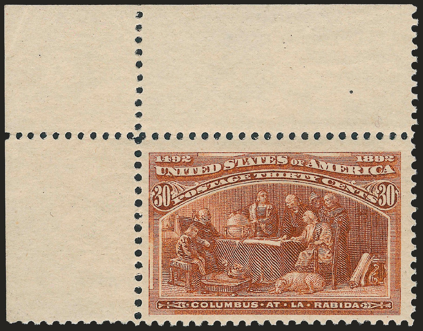 Value of US Stamp Scott #239: 1893 30c Columbian Exposition. Robert Siegel Auction Galleries, Apr 2010, Sale 984, Lot 556