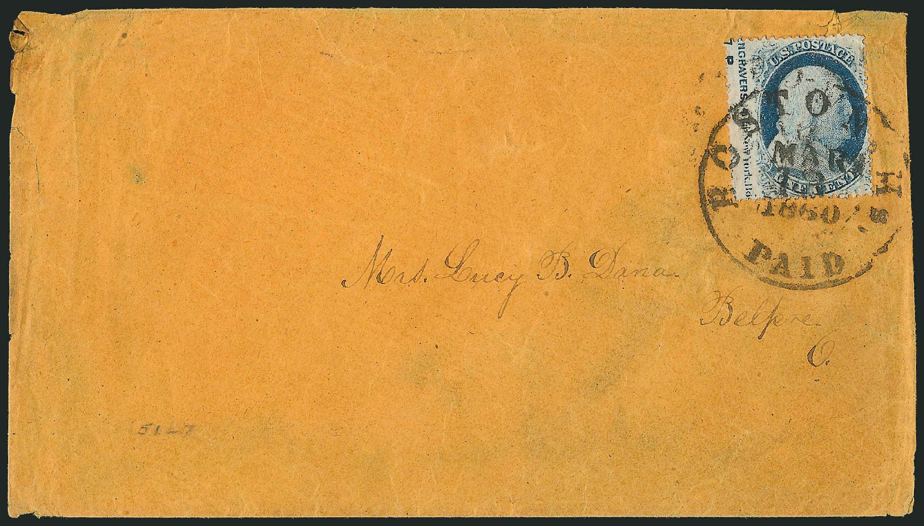 Price of US Stamp Scott Catalogue 24 - 1c 1857 Franklin. Robert Siegel Auction Galleries, Dec 2010, Sale 1002, Lot 3747