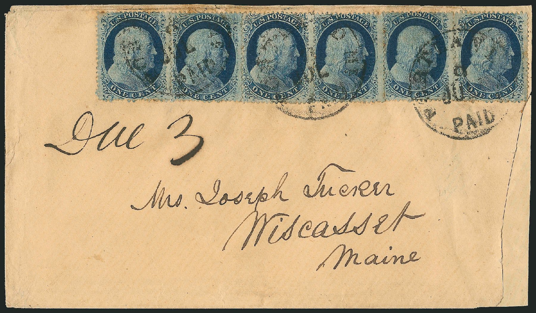 Price of US Stamps Scott Catalog # 24 - 1857 1c Franklin. Robert Siegel Auction Galleries, Mar 2011, Sale 1006, Lot 1367