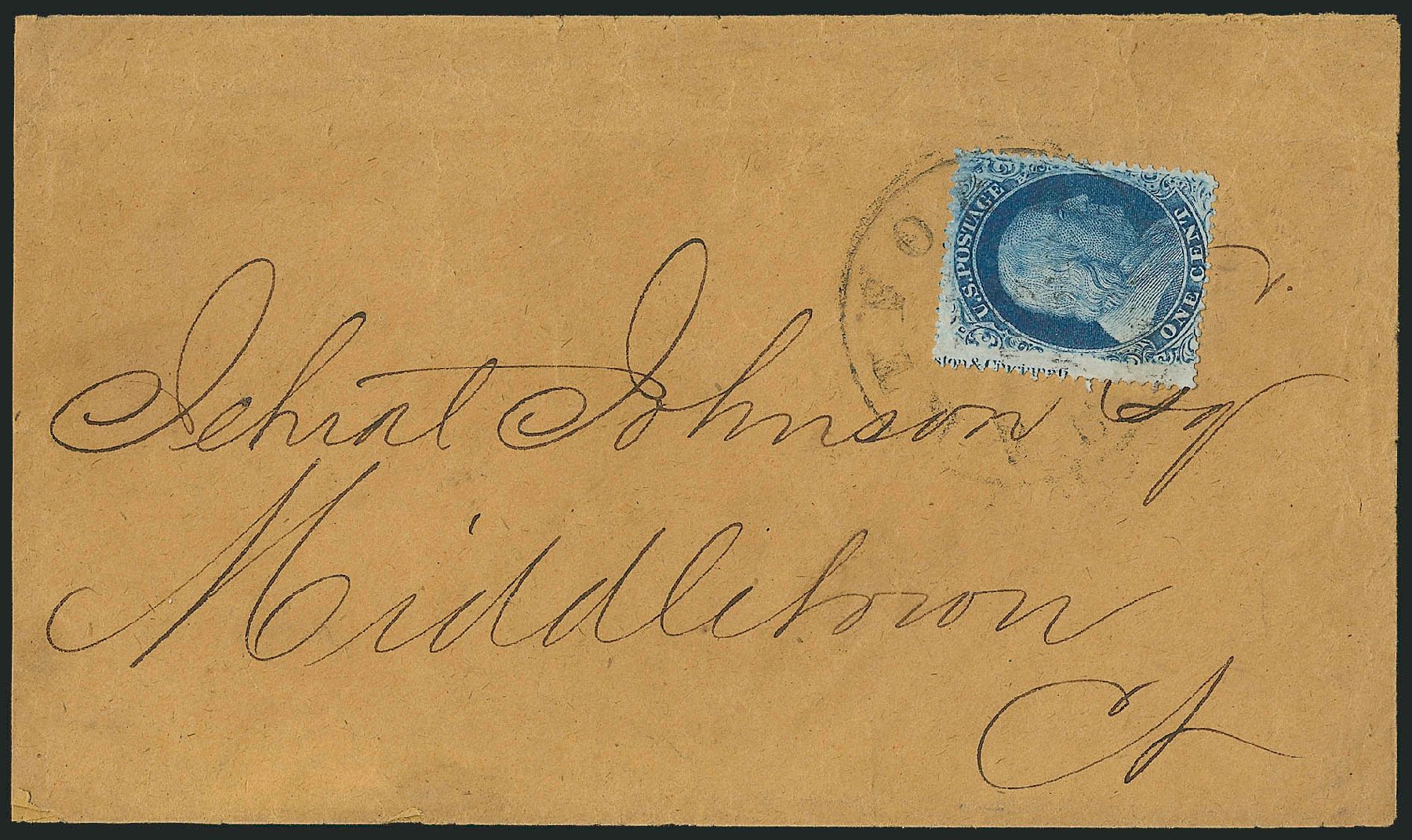 Costs of US Stamps Scott #24 - 1c 1857 Franklin. Robert Siegel Auction Galleries, Mar 2011, Sale 1006, Lot 1218