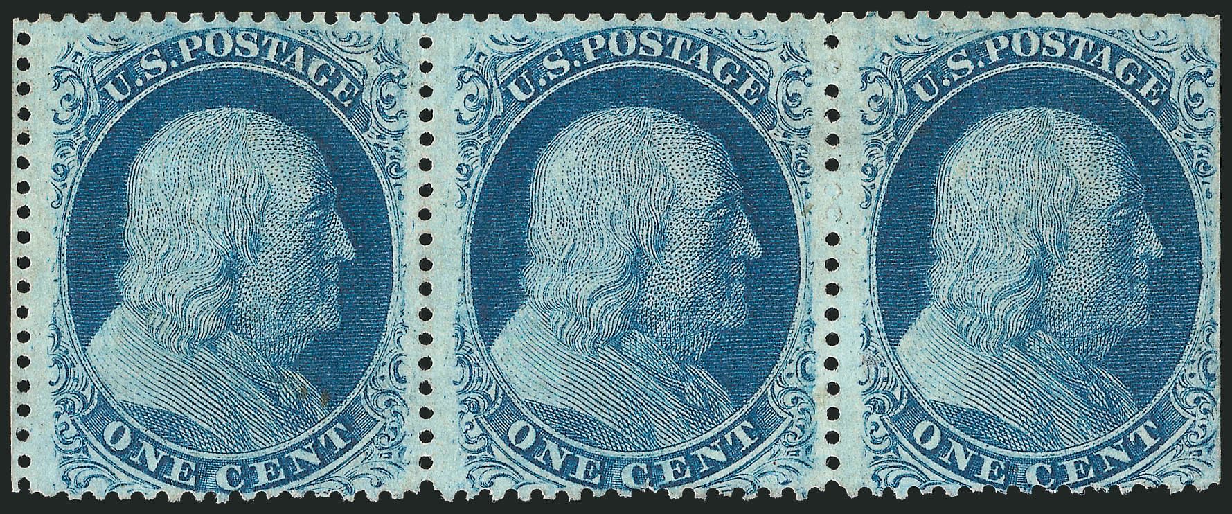 Price of US Stamps Scott 24: 1857 1c Franklin. Robert Siegel Auction Galleries, Mar 2011, Sale 1006, Lot 1238