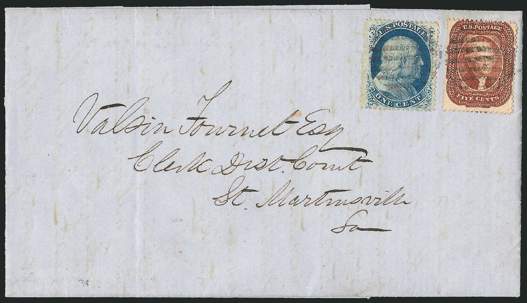 Price of US Stamps Scott #24: 1c 1857 Franklin. Robert Siegel Auction Galleries, Mar 2011, Sale 1006, Lot 1258