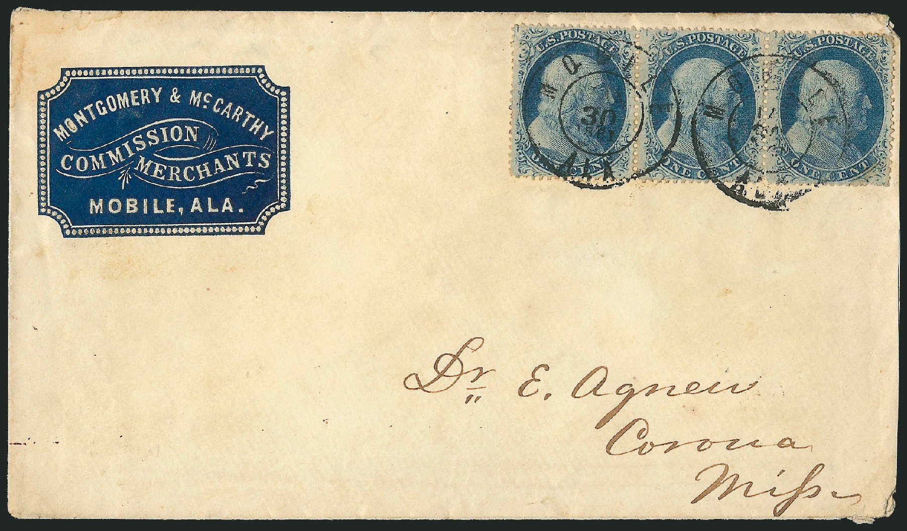 Price of US Stamps Scott Catalog #24 - 1857 1c Franklin. Robert Siegel Auction Galleries, Mar 2011, Sale 1006, Lot 1398