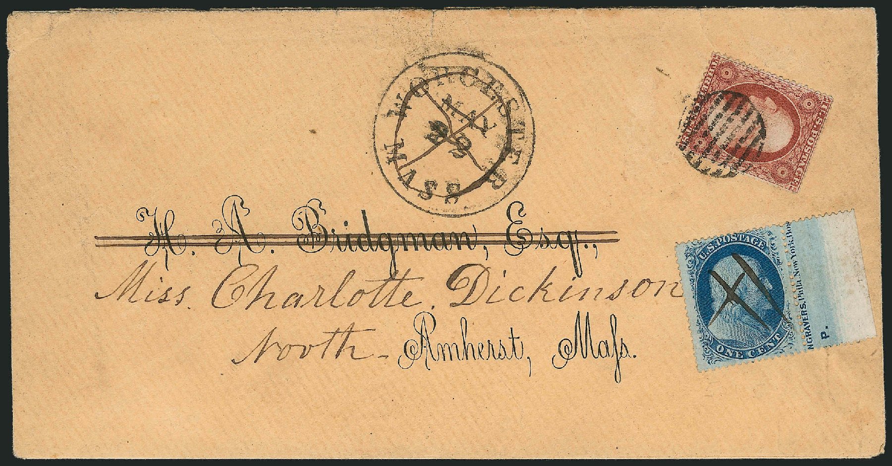 Price of US Stamps Scott Cat. # 24 - 1857 1c Franklin. Robert Siegel Auction Galleries, Mar 2011, Sale 1006, Lot 1219