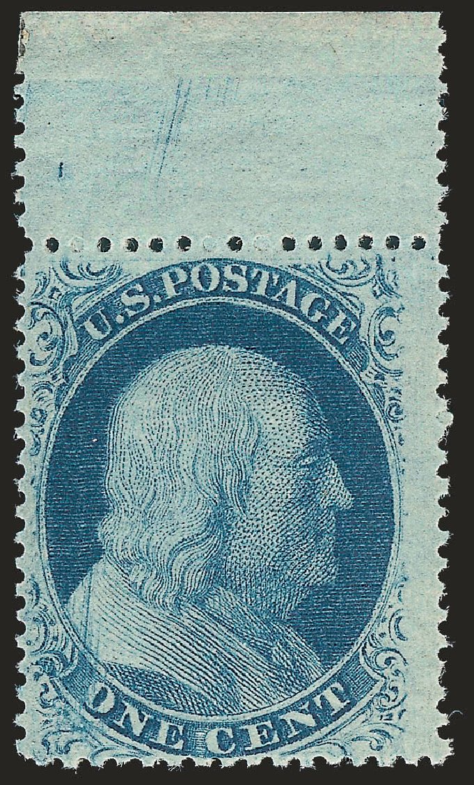 Prices of US Stamp Scott 24: 1c 1857 Franklin. Robert Siegel Auction Galleries, Jun 2009, Sale 975, Lot 1179