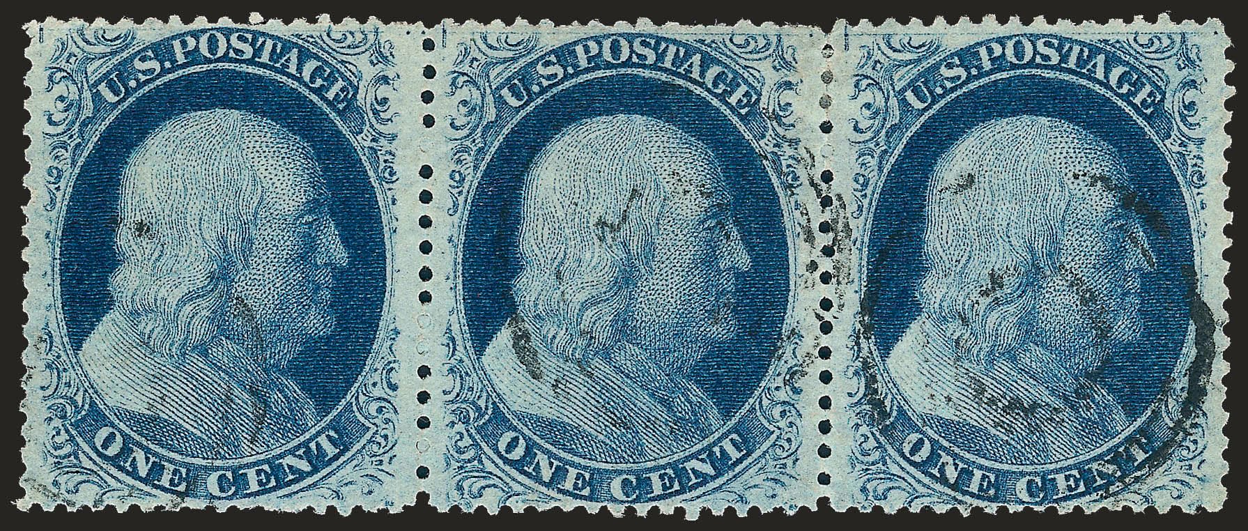 Values of US Stamp Scott 24: 1857 1c Franklin. Robert Siegel Auction Galleries, Oct 2008, Sale 963, Lot 340