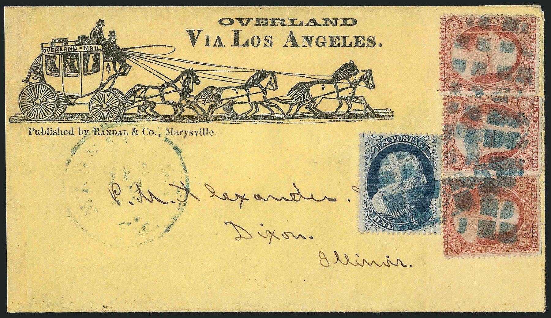 US Stamps Prices Scott Catalog #24: 1c 1857 Franklin. Robert Siegel Auction Galleries, Mar 2011, Sale 1006, Lot 1371