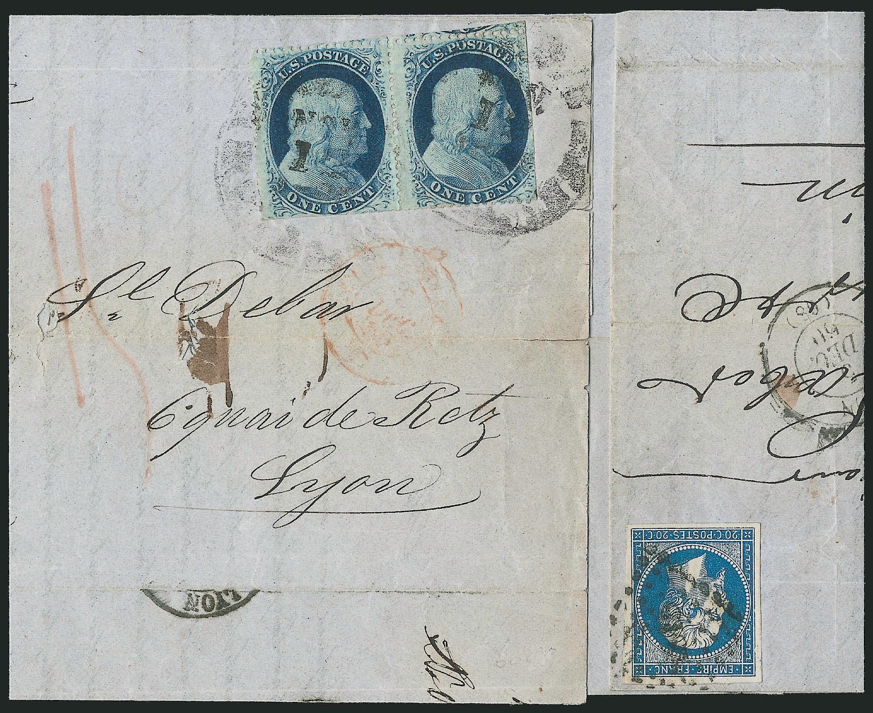 Costs of US Stamps Scott Catalog # 24: 1c 1857 Franklin. Robert Siegel Auction Galleries, Jun 2015, Sale 1105, Lot 2551