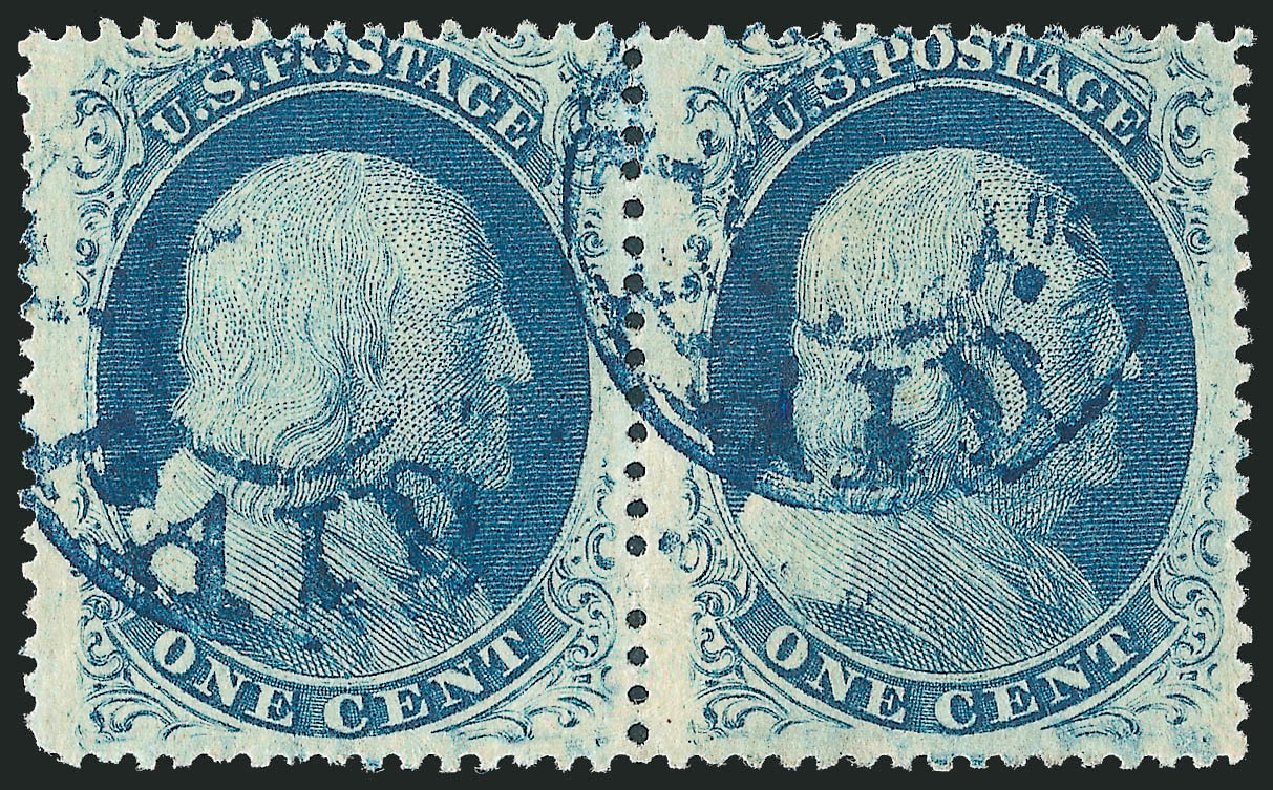Costs of US Stamp Scott Cat. #24: 1c 1857 Franklin. Robert Siegel Auction Galleries, Mar 2011, Sale 1006, Lot 1244