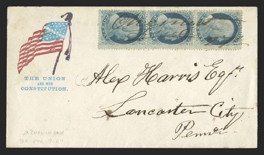 Value of US Stamp Scott 24: 1857 1c Franklin. Spink Shreves Galleries, Jul 2012, Sale 140, Lot 84