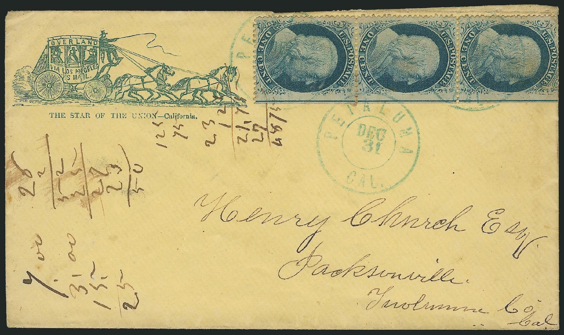 US Stamp Prices Scott Catalogue # 24: 1c 1857 Franklin. Robert Siegel Auction Galleries, Dec 2010, Sale 1002, Lot 3755