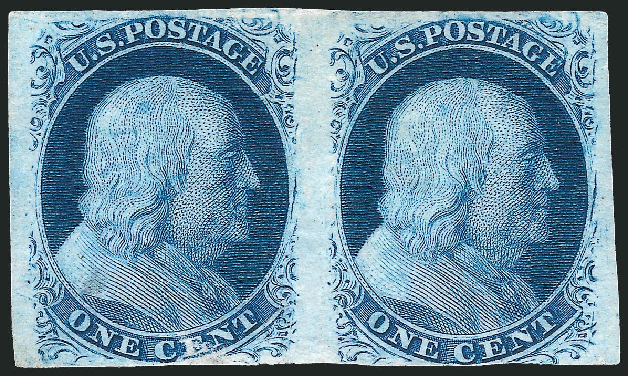 Cost of US Stamps Scott Cat. 24: 1c 1857 Franklin. Robert Siegel Auction Galleries, Mar 2011, Sale 1006, Lot 1275