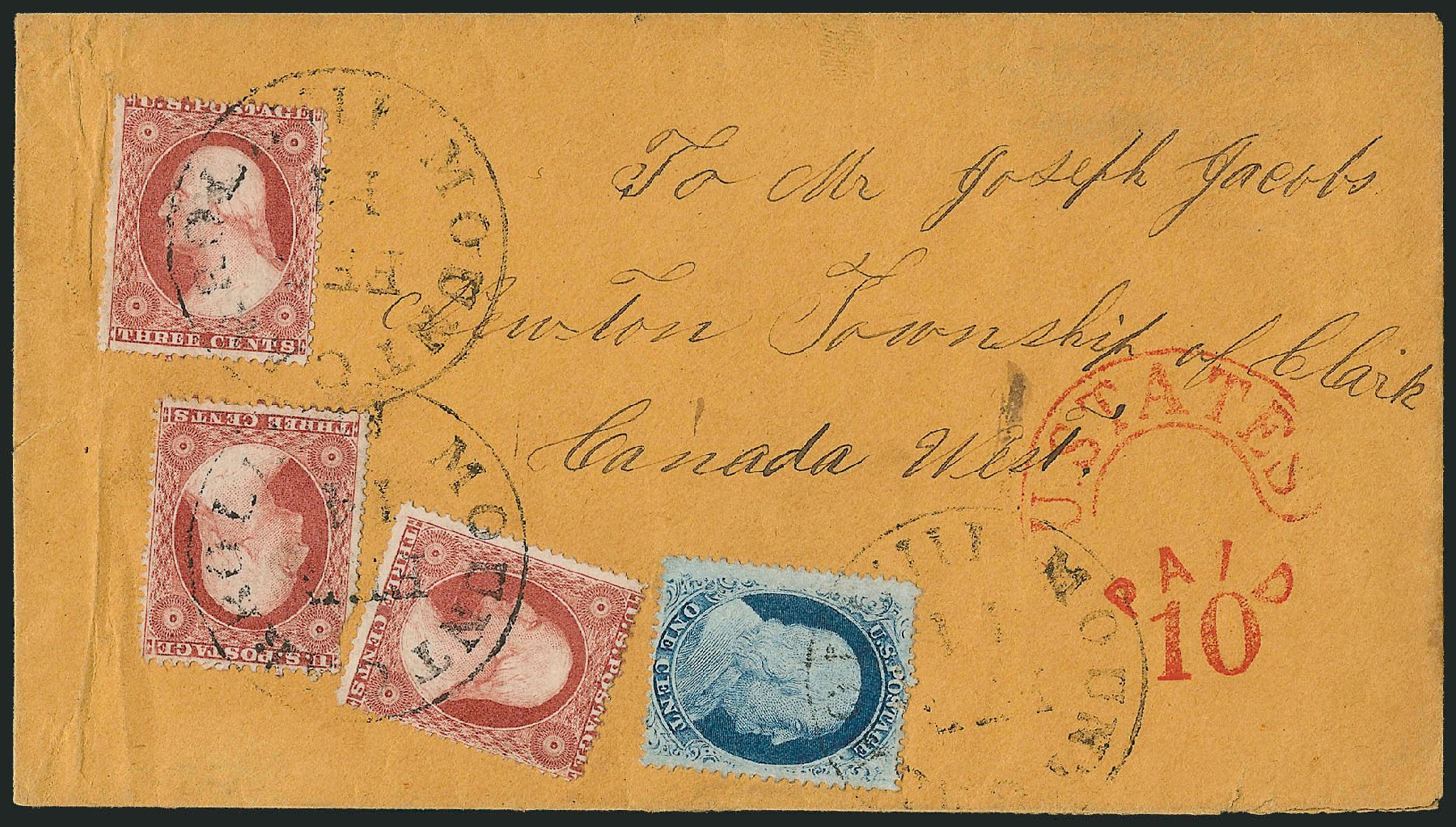 US Stamps Prices Scott # 24: 1c 1857 Franklin. Robert Siegel Auction Galleries, Mar 2011, Sale 1006, Lot 1375