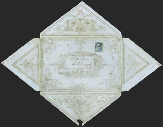 Value of US Stamp Scott Catalog #24: 1c 1857 Franklin. Spink Shreves Galleries, Jul 2012, Sale 140, Lot 85