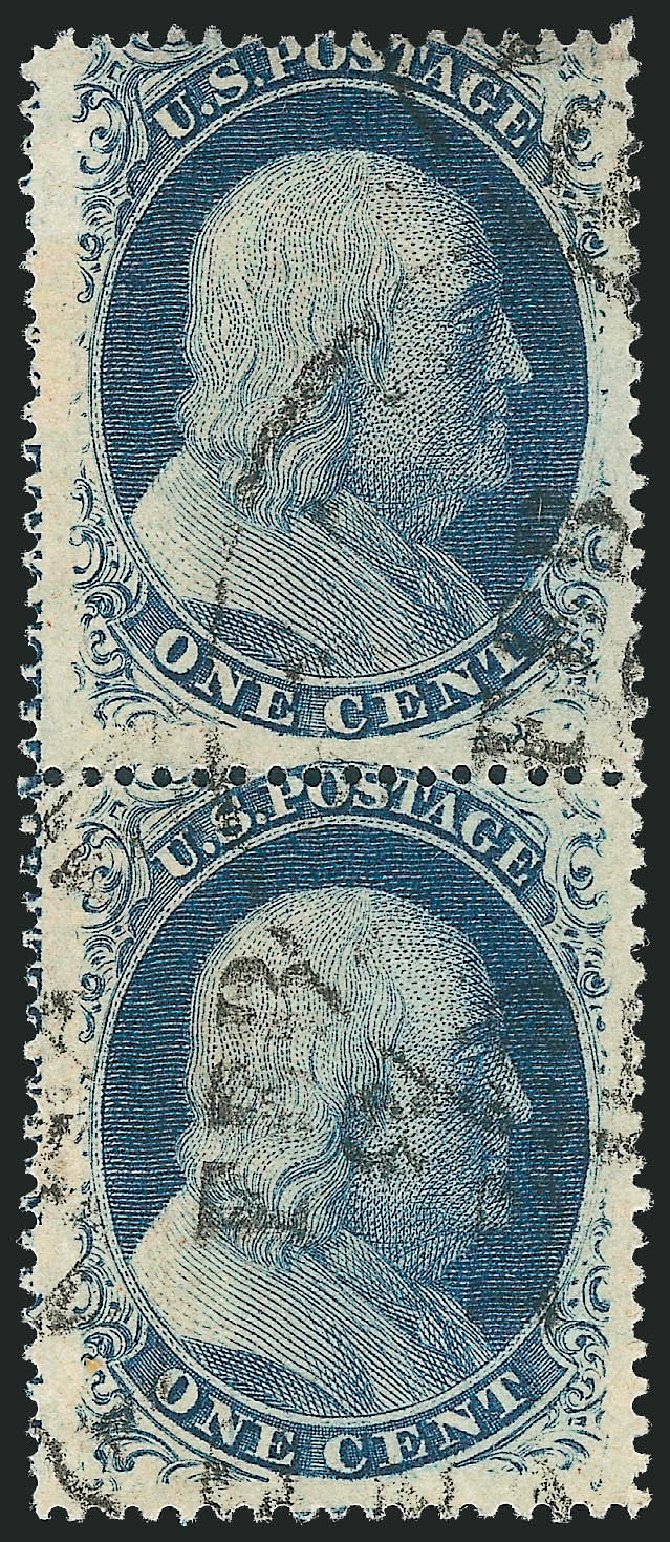 Costs of US Stamps Scott Catalog #24 - 1c 1857 Franklin. Robert Siegel Auction Galleries, Mar 2011, Sale 1006, Lot 1213