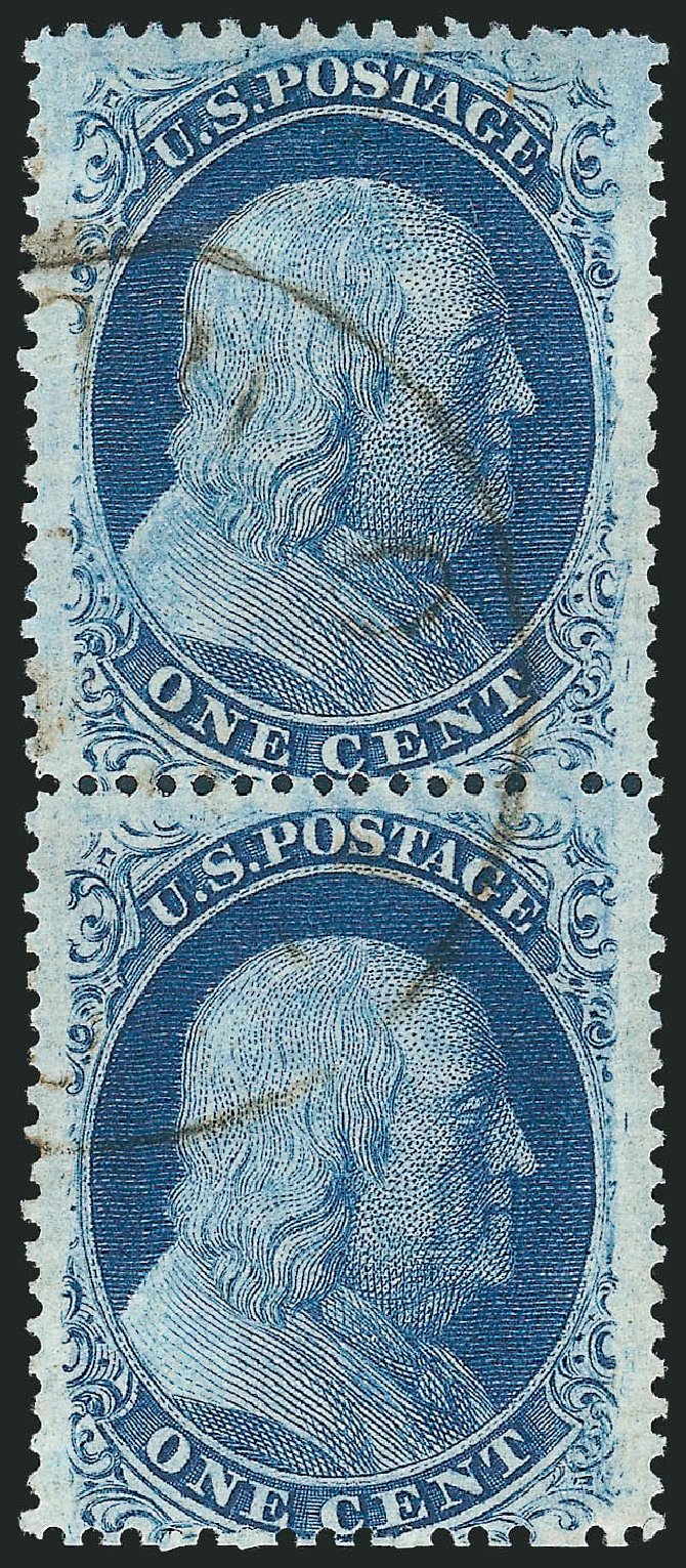 Cost of US Stamp Scott 24: 1857 1c Franklin. Robert Siegel Auction Galleries, Mar 2011, Sale 1006, Lot 1243