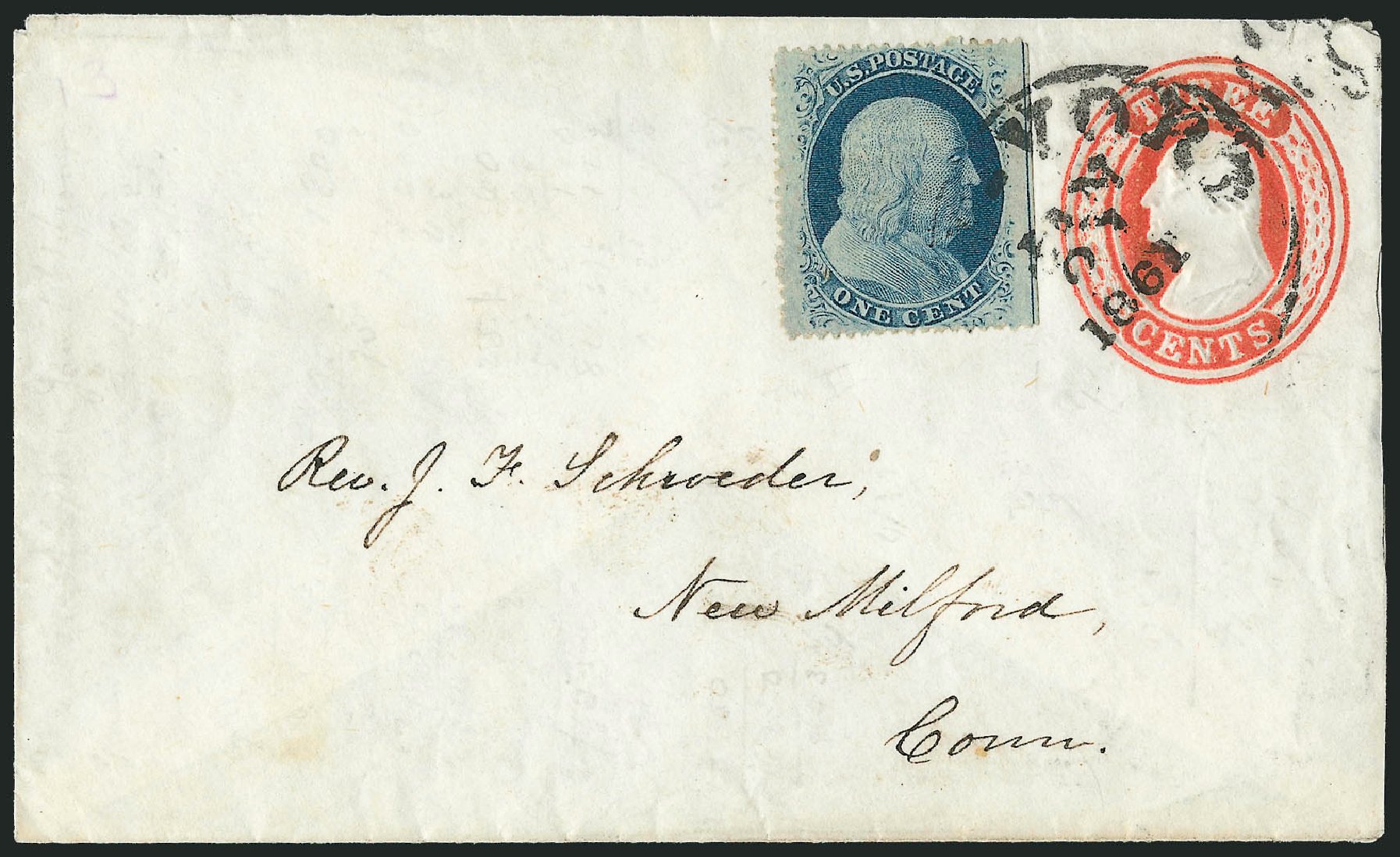 Cost of US Stamp Scott # 24: 1c 1857 Franklin. Robert Siegel Auction Galleries, Mar 2011, Sale 1006, Lot 1293
