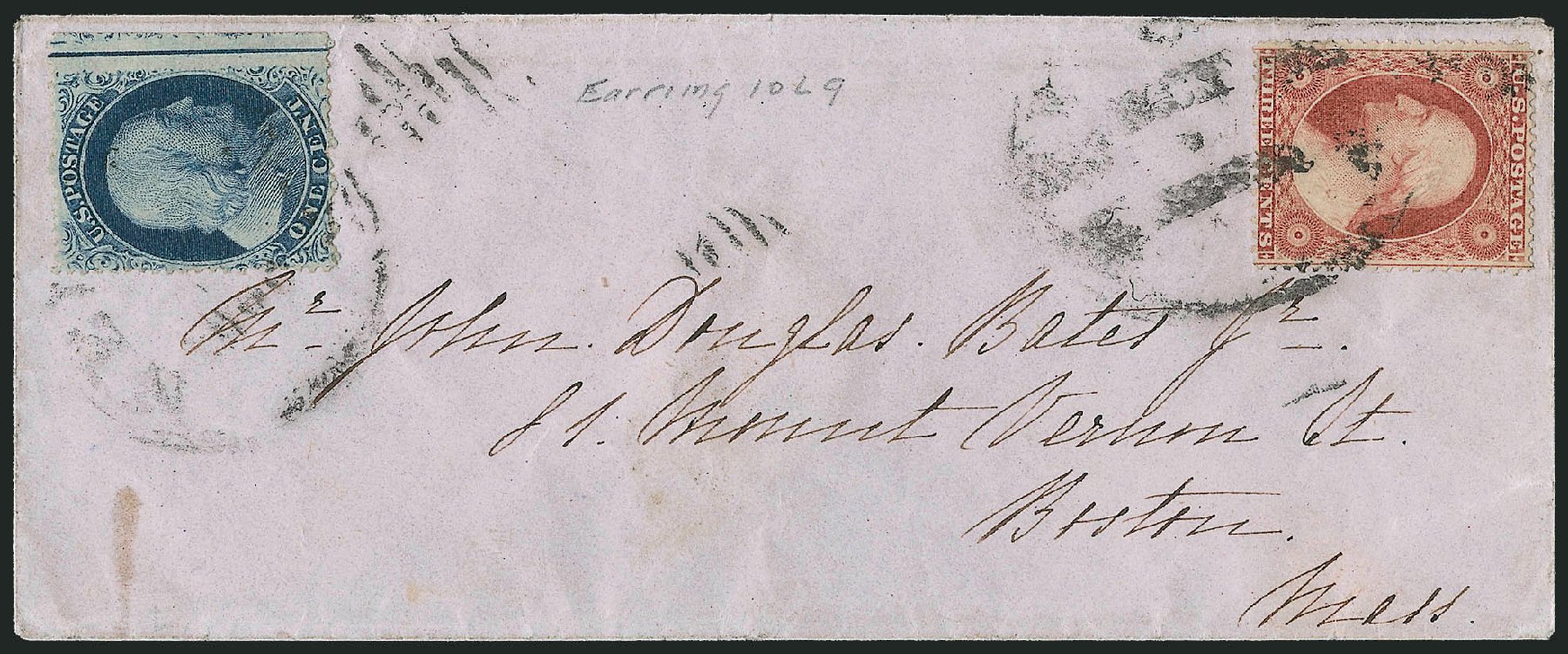 US Stamps Value Scott # 24: 1857 1c Franklin. Robert Siegel Auction Galleries, Mar 2011, Sale 1006, Lot 1303