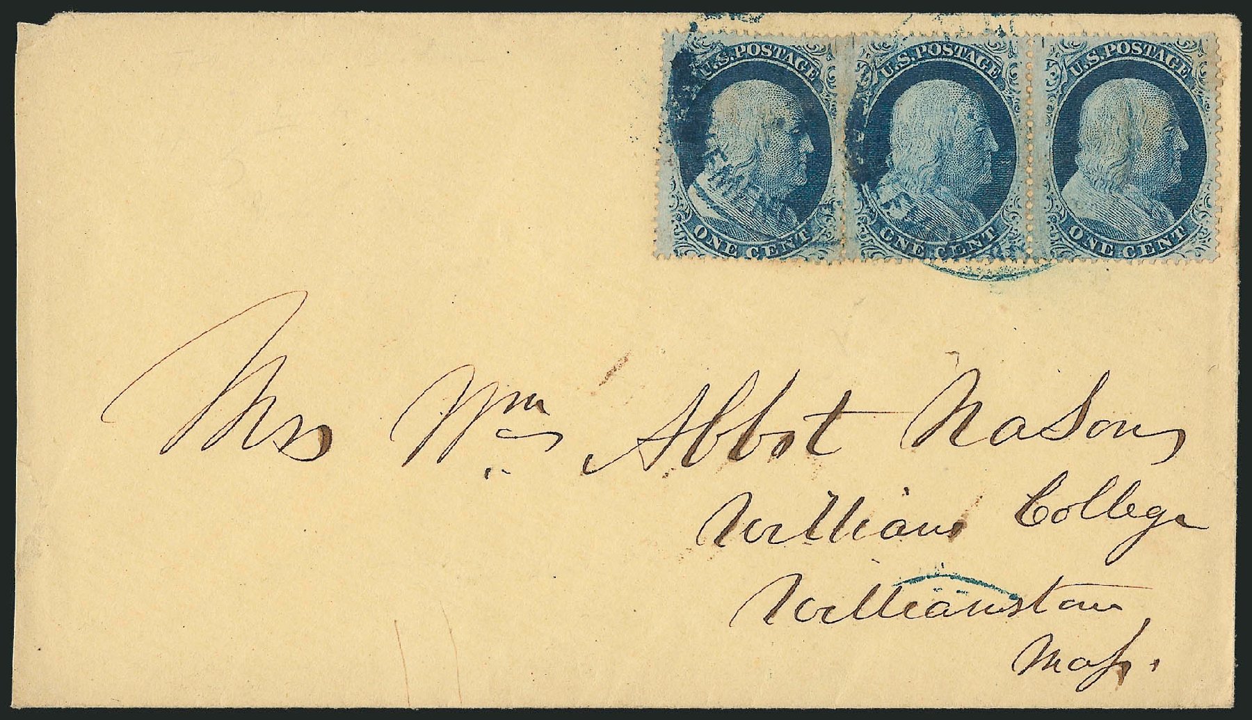 Prices of US Stamps Scott Cat. #24: 1857 1c Franklin. Robert Siegel Auction Galleries, Mar 2011, Sale 1006, Lot 1363