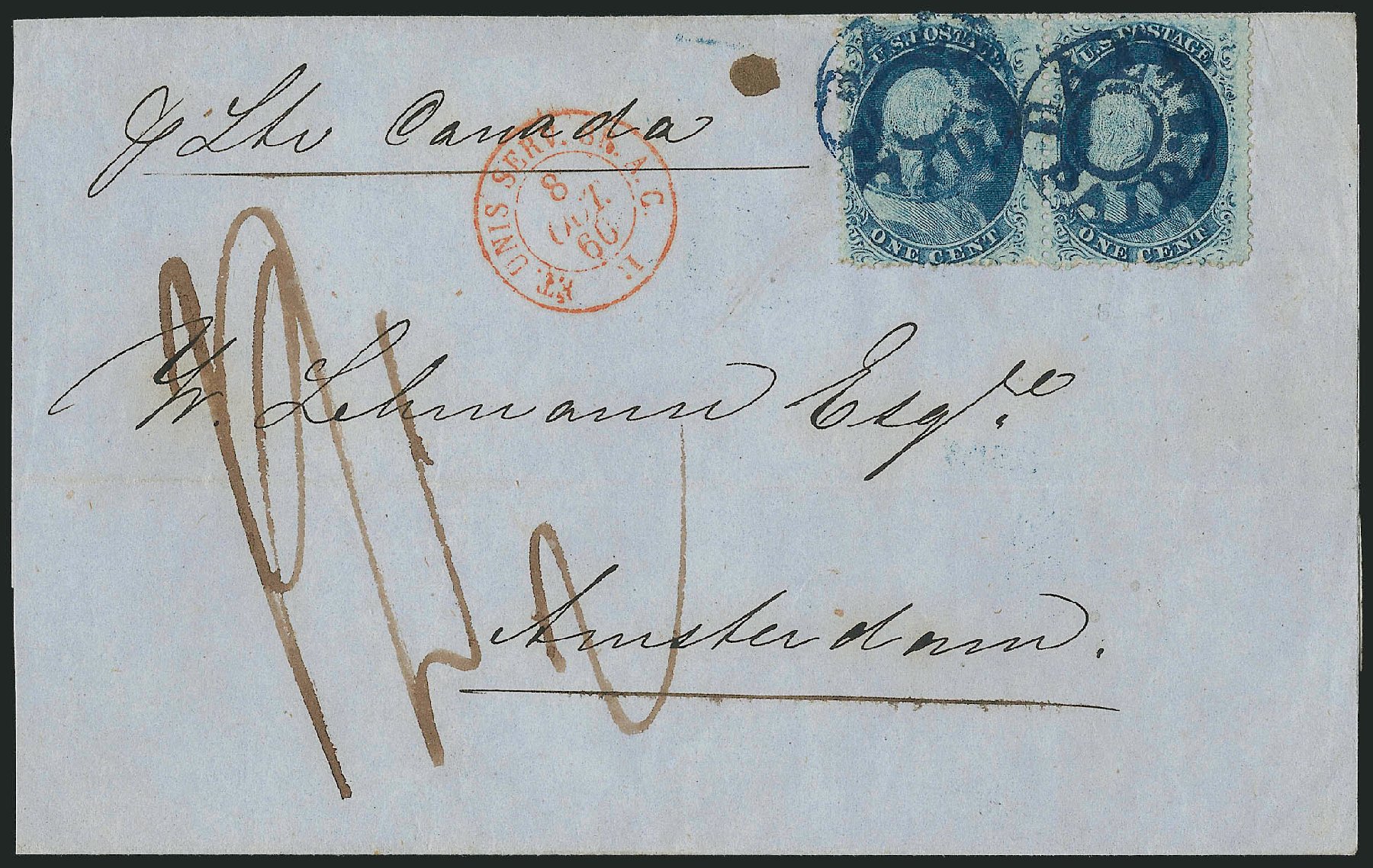 Value of US Stamp Scott Cat. #24: 1857 1c Franklin. Robert Siegel Auction Galleries, Mar 2011, Sale 1006, Lot 1393