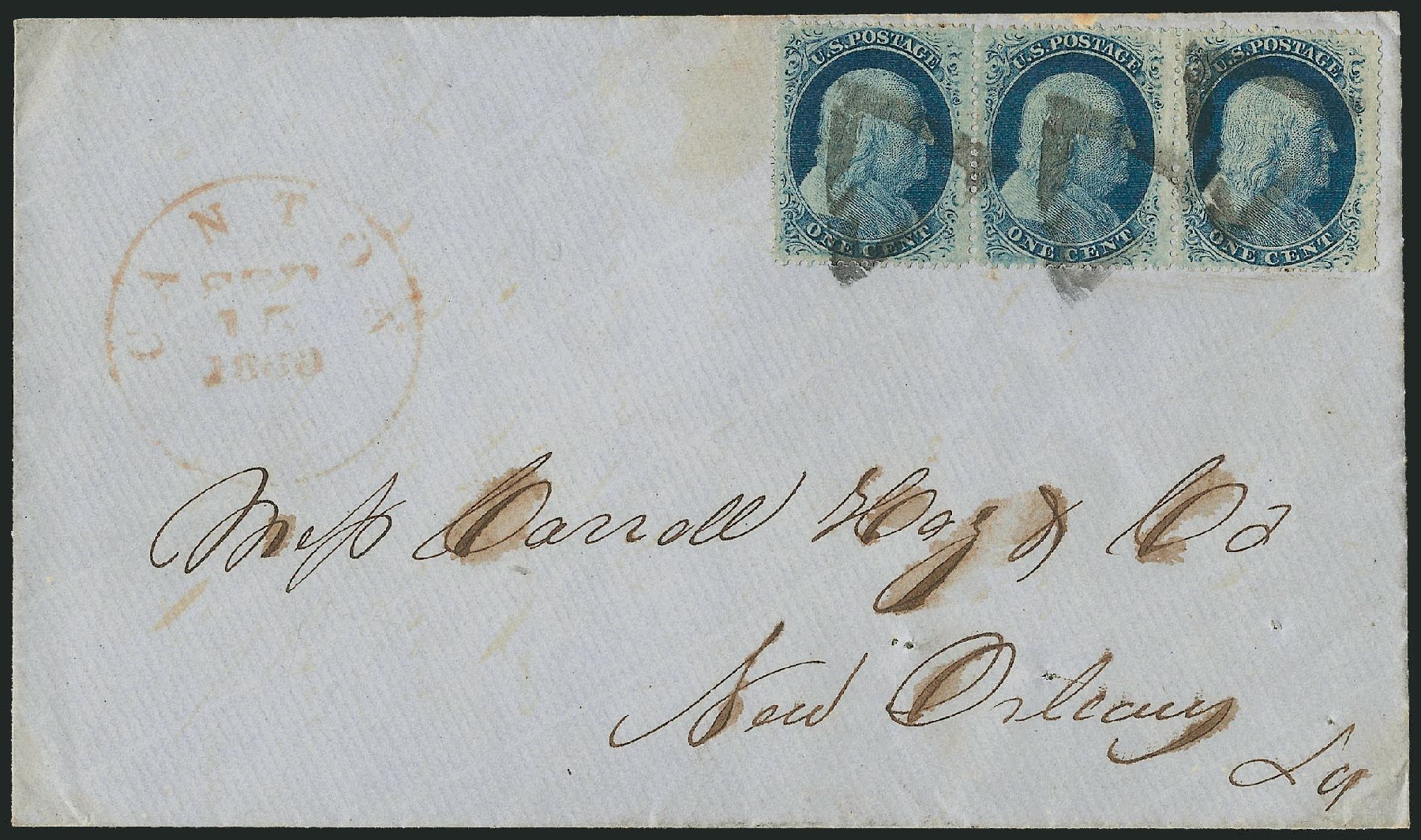 Cost of US Stamp Scott #24: 1c 1857 Franklin. Robert Siegel Auction Galleries, Mar 2011, Sale 1006, Lot 1356