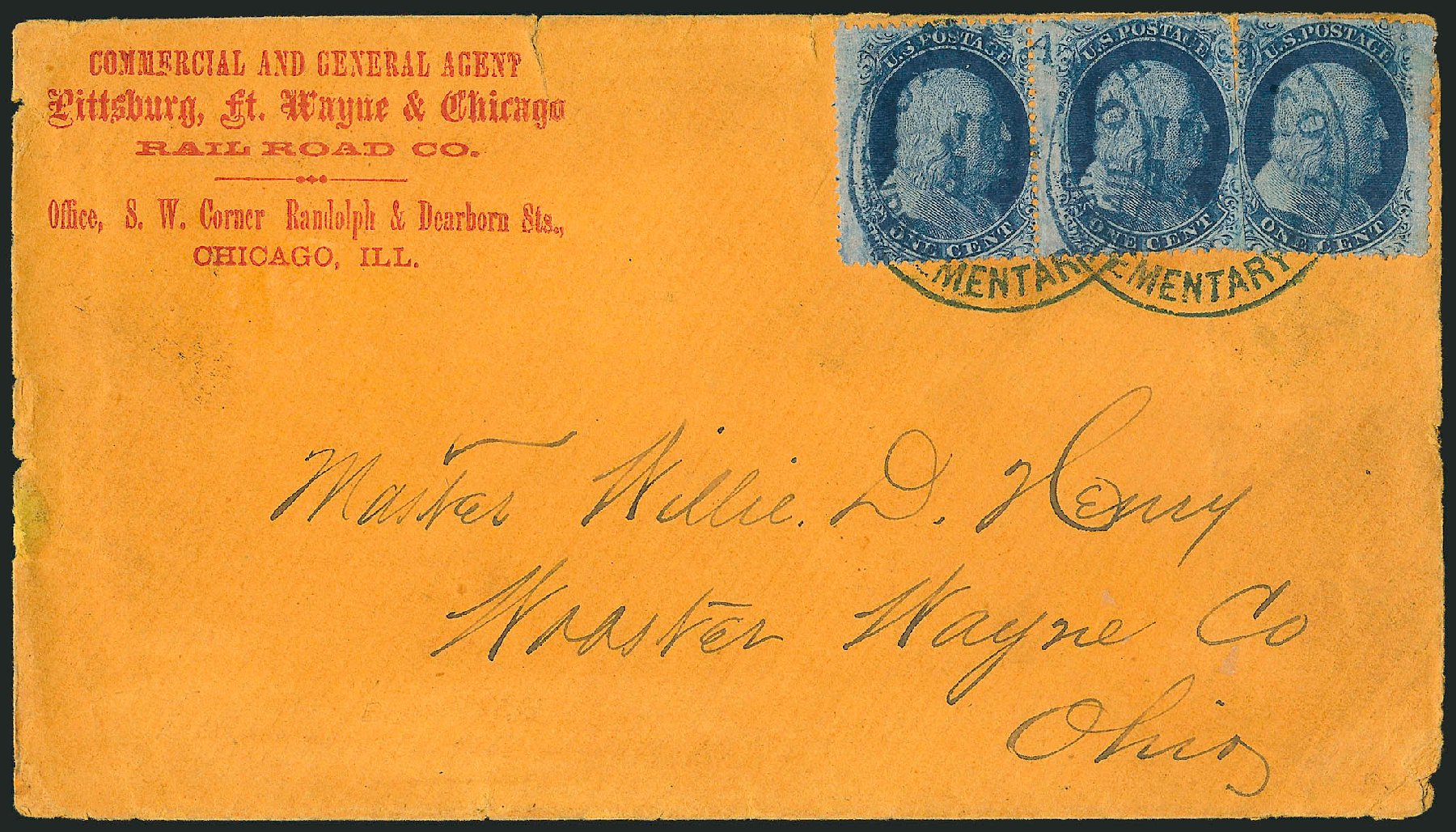 Price of US Stamp Scott Catalogue # 24 - 1c 1857 Franklin. Robert Siegel Auction Galleries, Jun 2015, Sale 1105, Lot 2546