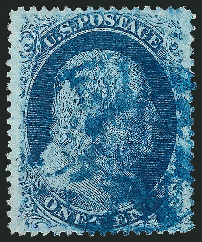 Costs of US Stamp Scott Catalog #24: 1857 1c Franklin. Robert Siegel Auction Galleries, Oct 2010, Sale 997, Lot 5236