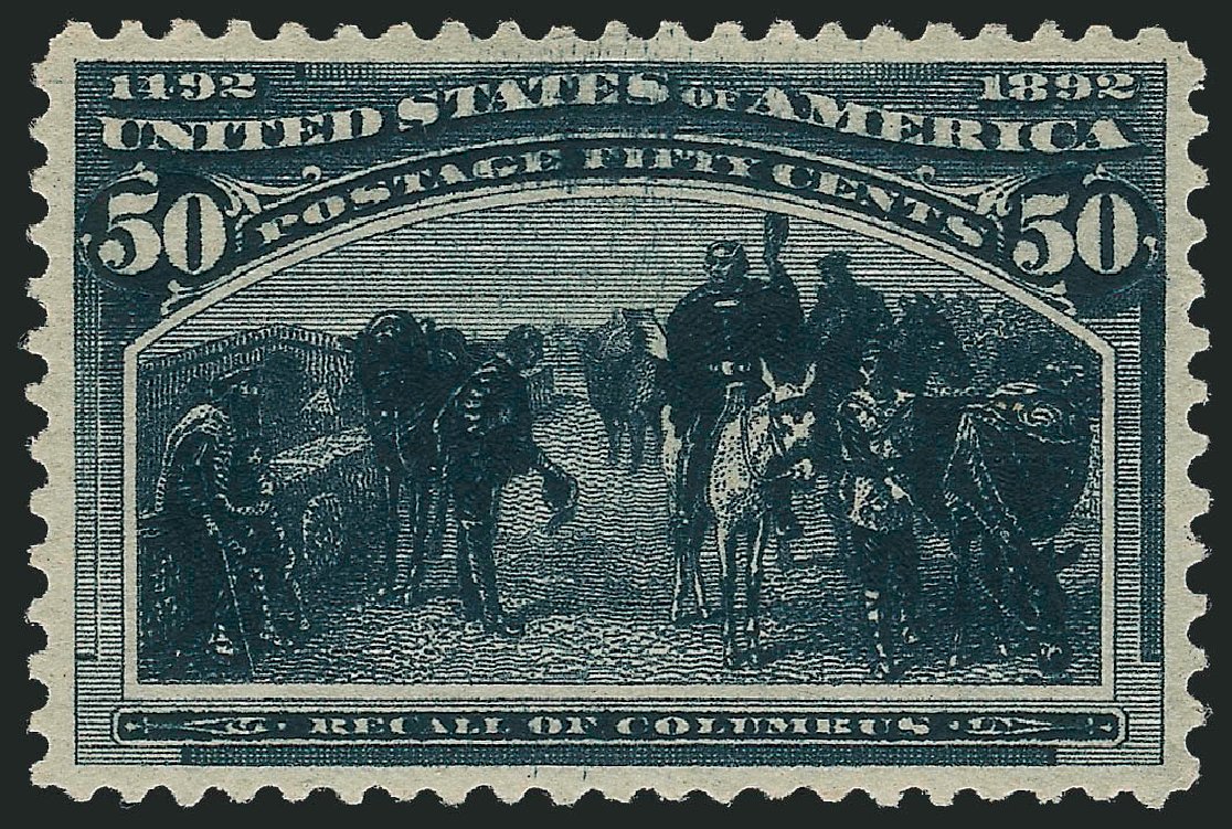 Prices of US Stamp Scott Catalog 240 - 1893 50c Columbian Exposition. Robert Siegel Auction Galleries, Oct 2010, Sale 997, Lot 5691