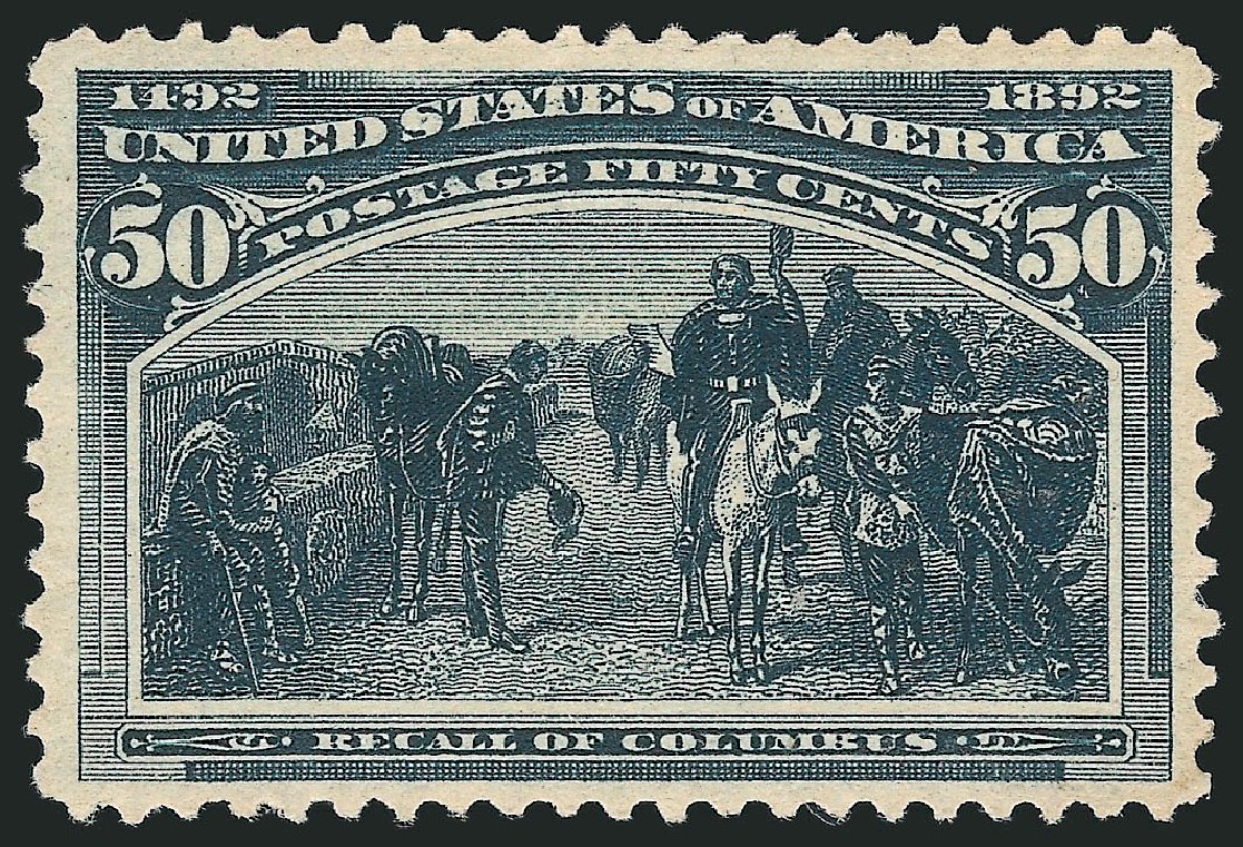 Prices of US Stamp Scott #240: 1893 50c Columbian Exposition. Robert Siegel Auction Galleries, Sep 2009, Sale 976, Lot 1694
