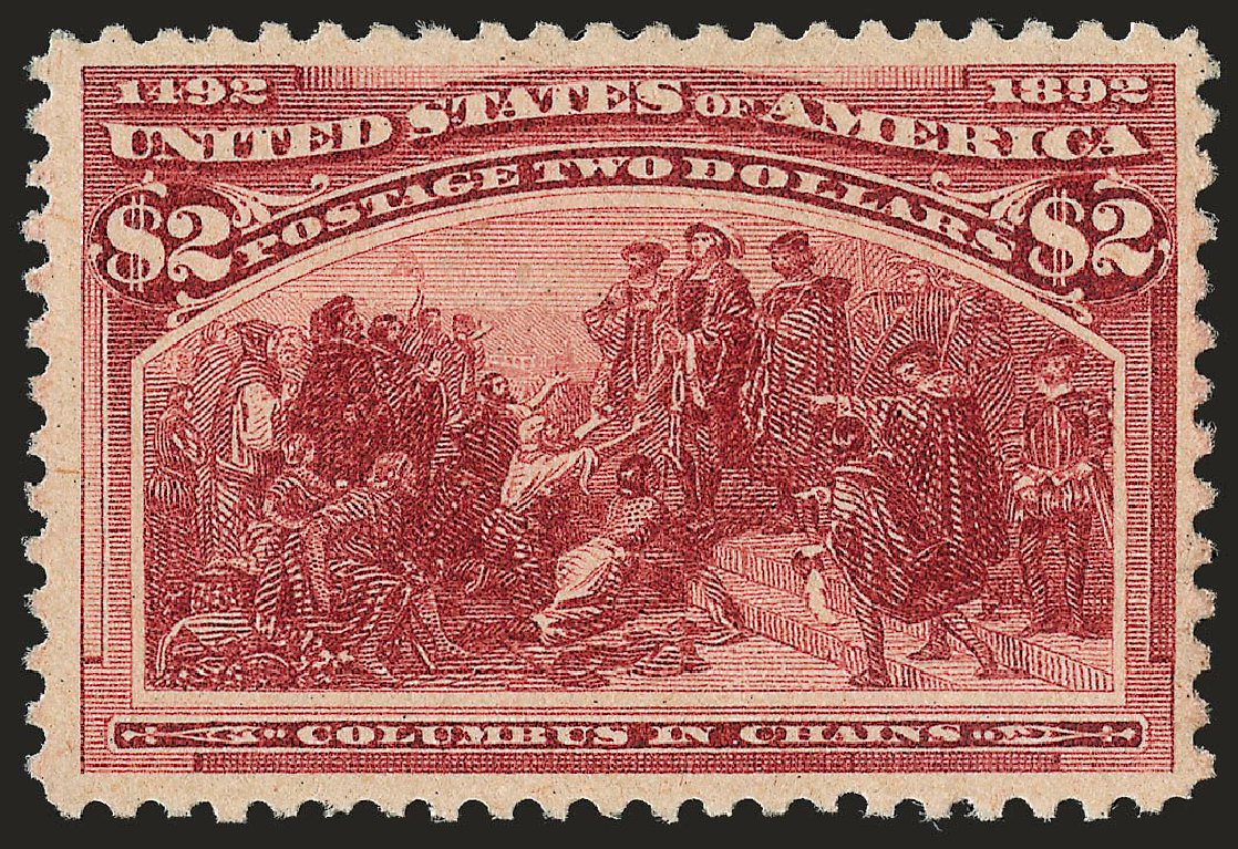 Costs of US Stamp Scott 241: 1893 US$1.00 Columbian Exposition. Robert Siegel Auction Galleries, Oct 2008, Sale 963, Lot 869