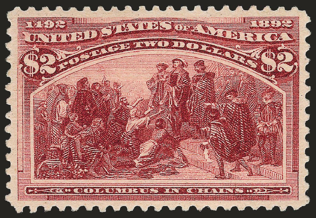 Prices of US Stamps Scott Cat. #242 - US$2.00 1893 Columbian Exposition. Robert Siegel Auction Galleries, Sep 2008, Sale 962, Lot 2518