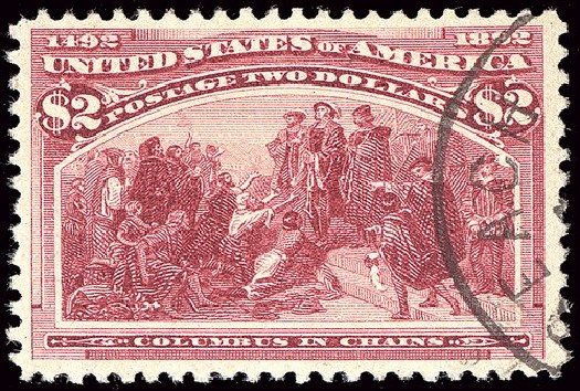 US Stamps Prices Scott Catalog # 242: US$2.00 1893 Columbian Exposition. Spink Shreves Galleries, Jan 2014, Sale 146, Lot 309
