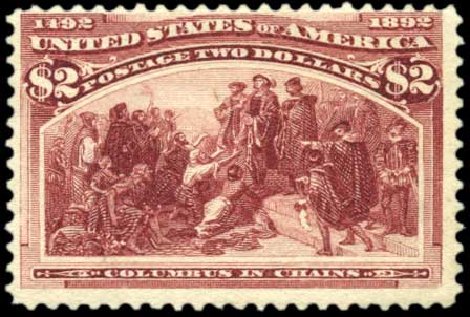 Price of US Stamp Scott Catalog #242 - 1893 US$2.00 Columbian Exposition. Harmer-Schau Auction Galleries, Oct 2010, Sale 87, Lot 210