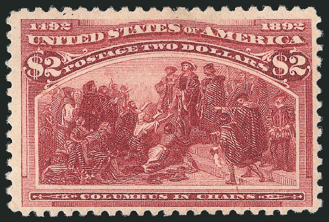Price of US Stamps Scott Cat. # 242 - US$2.00 1893 Columbian Exposition. Robert Siegel Auction Galleries, Mar 2013, Sale 1040, Lot 1500