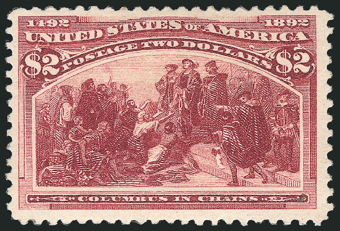 Price of US Stamps Scott Catalog # 242: 1893 US$2.00 Columbian Exposition. Robert Siegel Auction Galleries, Oct 2011, Sale 1014, Lot 1541