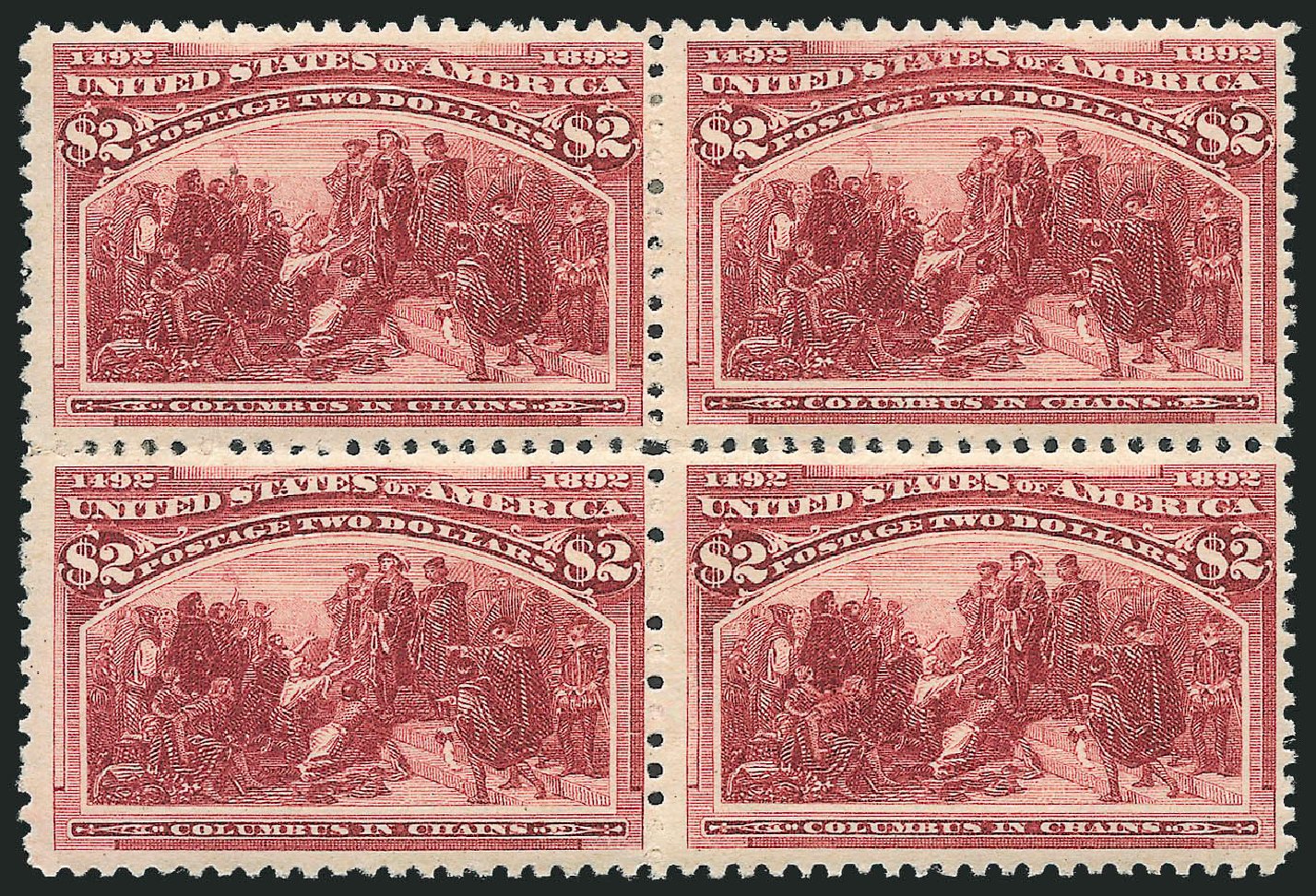 Prices of US Stamps Scott Catalogue 242: US$2.00 1893 Columbian Exposition. Robert Siegel Auction Galleries, Mar 2011, Sale 1007, Lot 2484