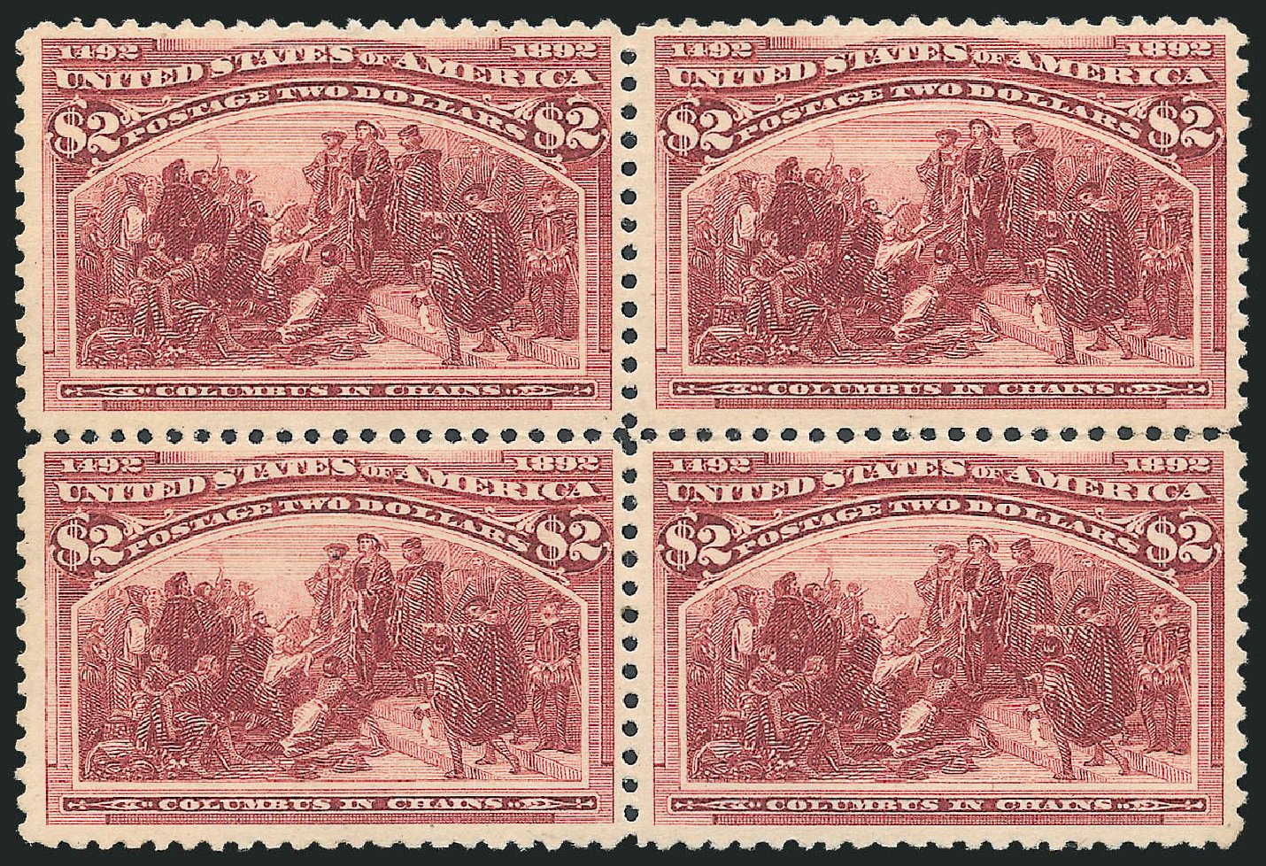 Price of US Stamp Scott Cat. # 242 - US$2.00 1893 Columbian Exposition. Robert Siegel Auction Galleries, Oct 2011, Sale 1014, Lot 1544