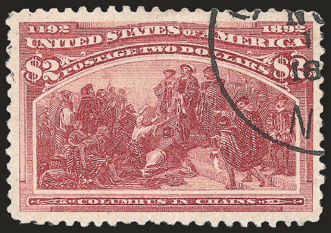 Prices of US Stamp Scott # 242: US$2.00 1893 Columbian Exposition. Robert Siegel Auction Galleries, Jun 2010, Sale 992, Lot 2325